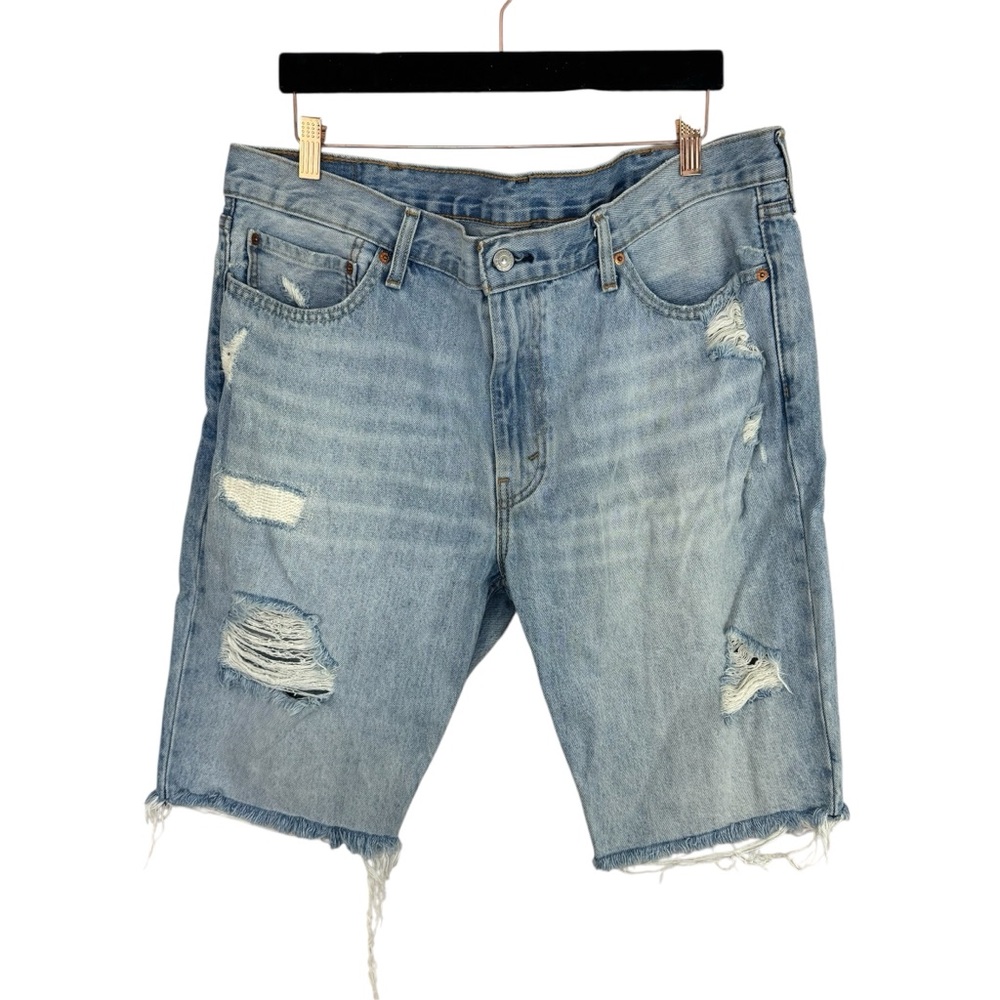 Men’s Levi’s 511 Size 40 Waist Distressed Jean Shorts Jorts 90s